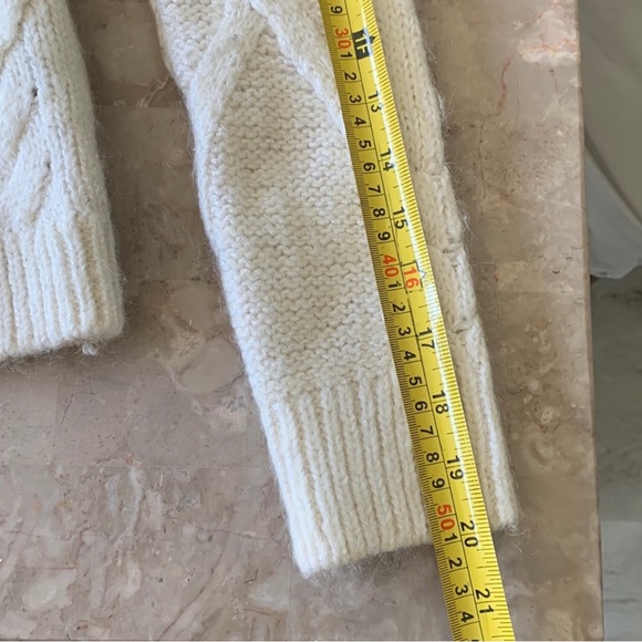 Massimo Dutti cable knit wool sweater, Small - Picture 15 of 15